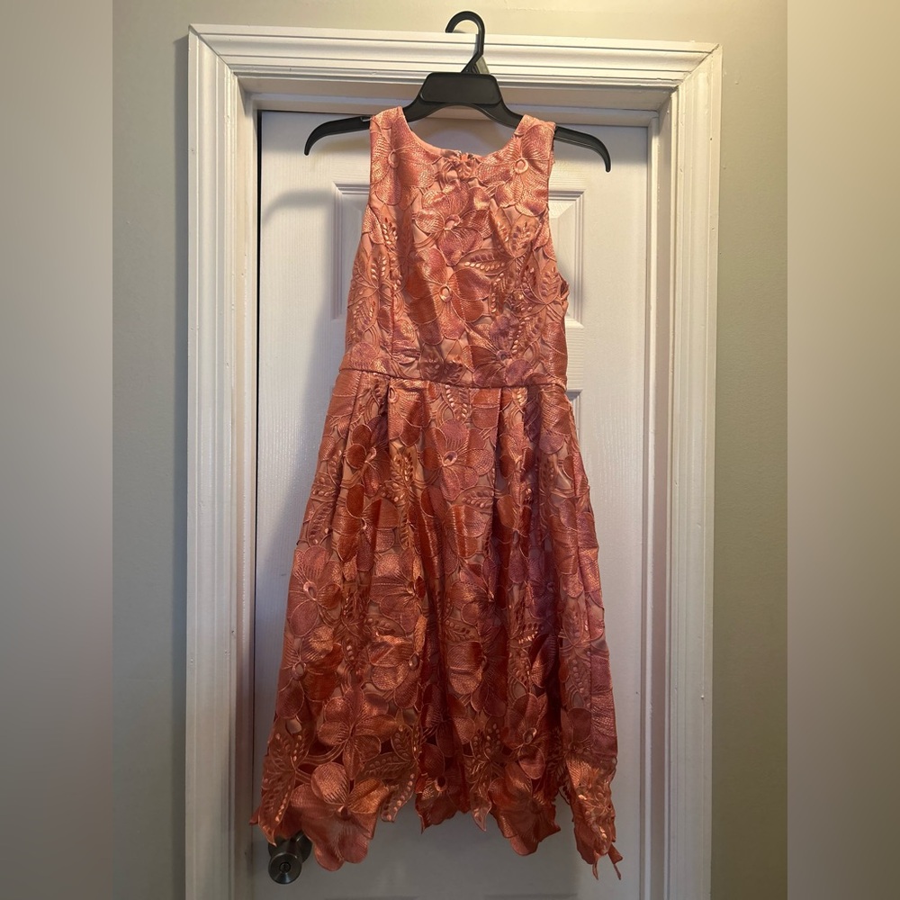 White House Black Market Coral Dress